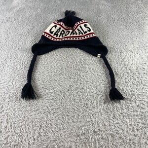 47 Brand St Louis Cardinals Knit Winter Hat Pom Tassels One Size
